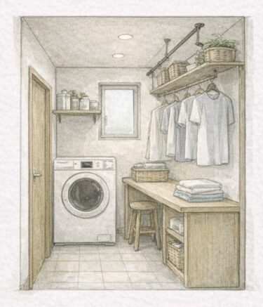 【ランドリールームの広さをどうする？】25坪の平屋に適した間取りと工夫